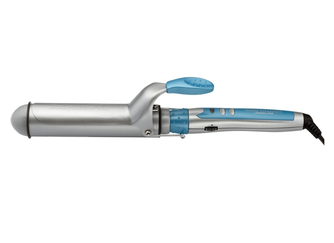 SILVER/BLUE CURLING IRON 1-1/2IN BABYLISSPRO