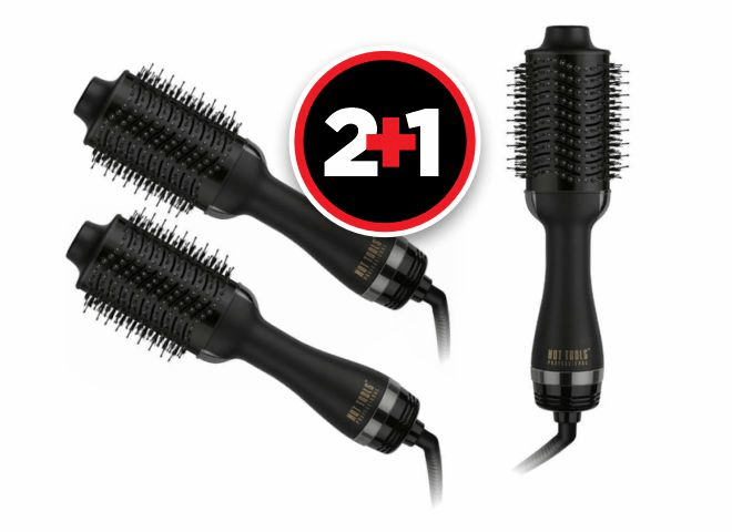 2+1 REG. BLOWOUT 2.8 INCHES OVAL VOLUMIZER HOT TOOLS