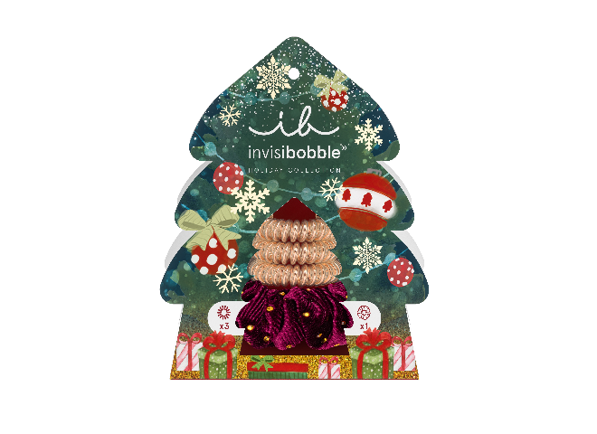 ENS. DE 4 PIECES - GOOD THINGS COME IN TREES INVISIBOBBLE